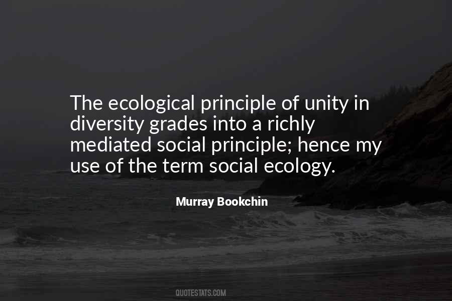 Quotes About Ecology #467138