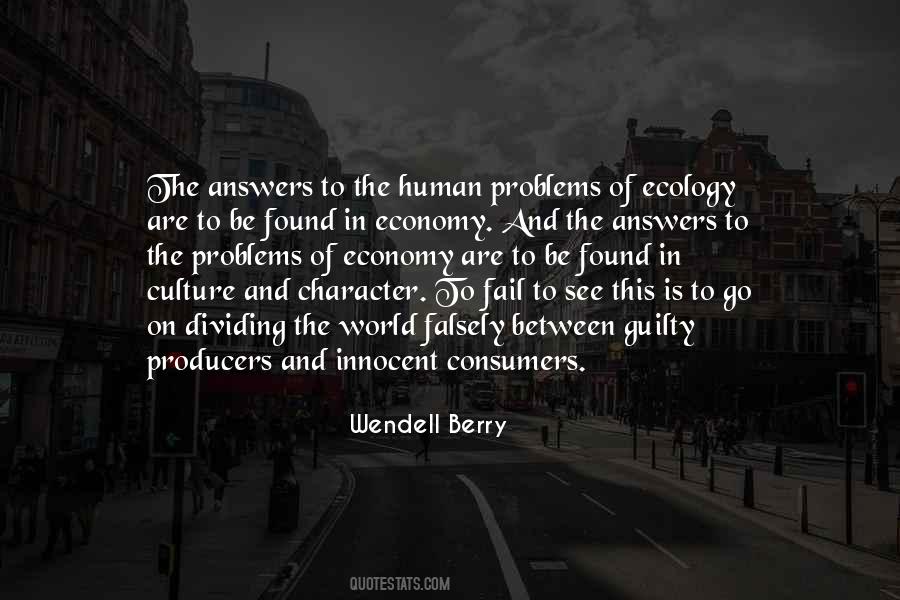 Quotes About Ecology #812470