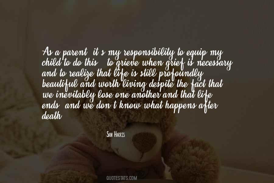 Quotes About A Child's Death #1313206