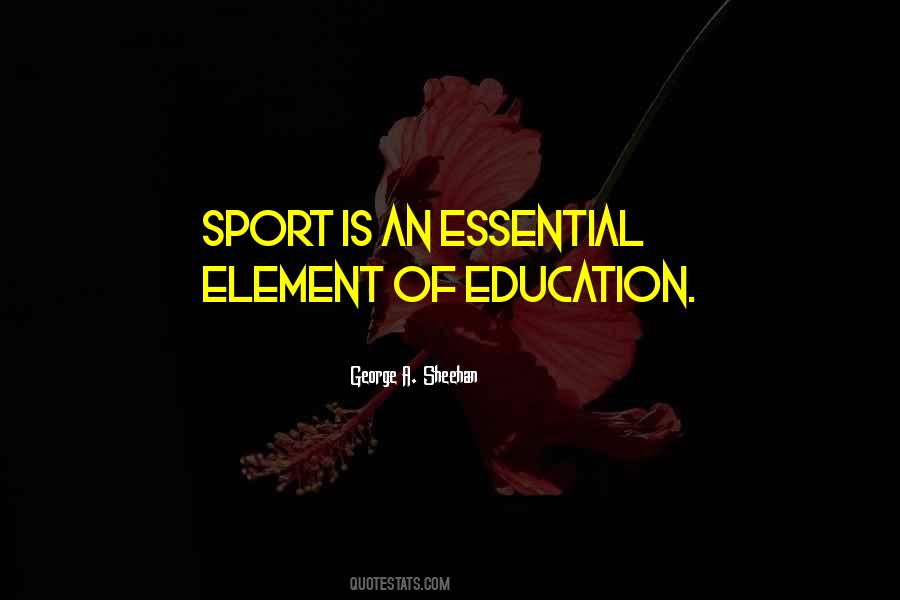 Quotes About Sports And Education #1618206