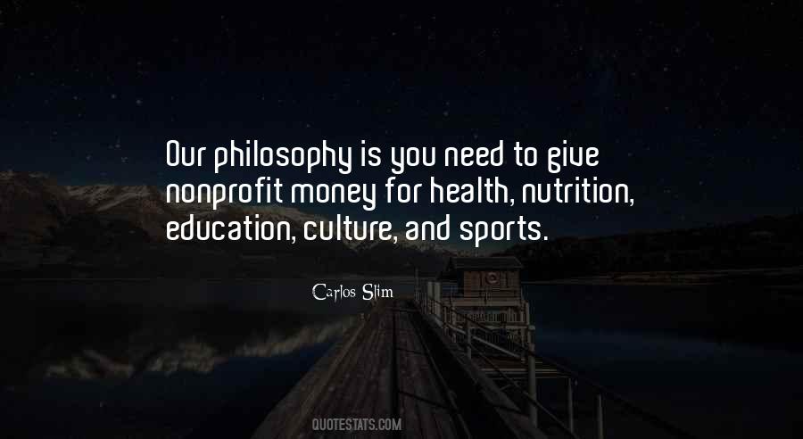 Quotes About Sports And Education #1653097