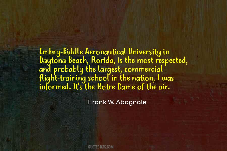 Quotes About University Of Notre Dame #118600