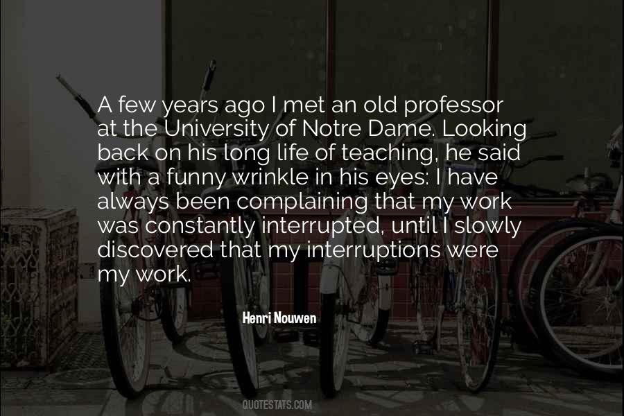 Quotes About University Of Notre Dame #674203