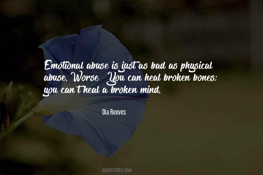 Quotes About Emotional Abuse #1738722