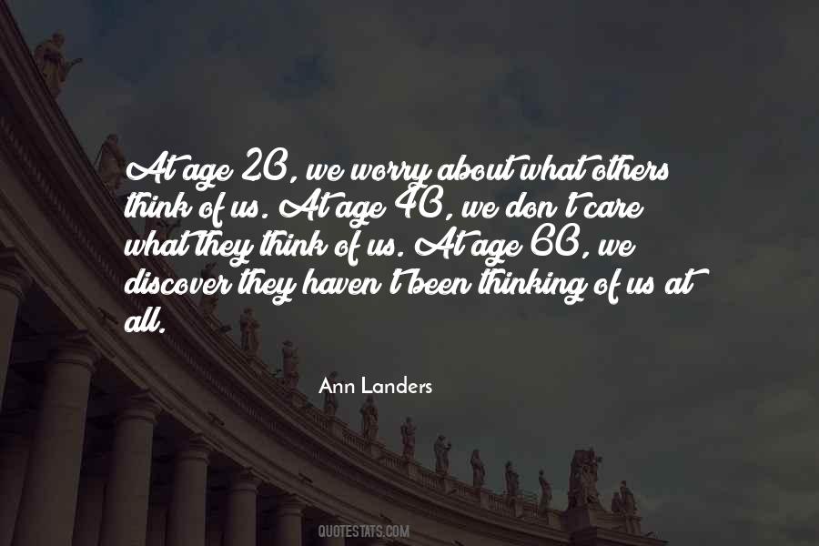 Quotes About Age Of 20 #509429