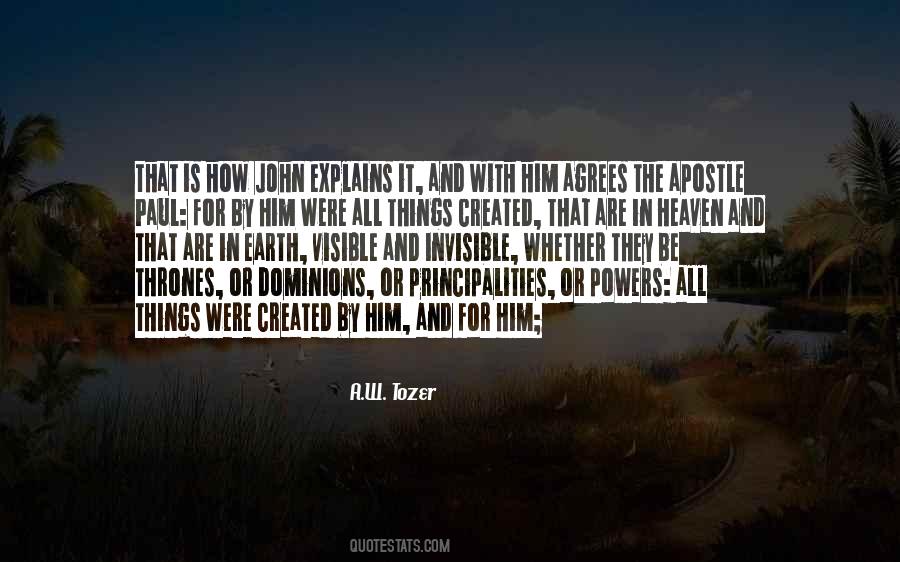 Principalities And Powers Quotes #1510757