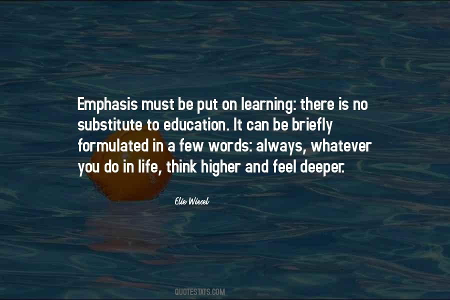 On Learning Quotes #10201