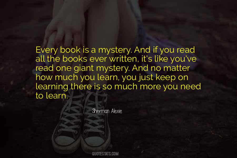 On Learning Quotes #1136438