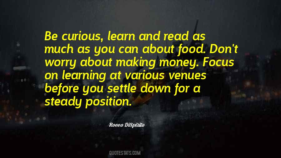 On Learning Quotes #1839814