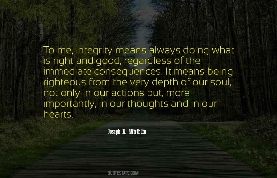 Thoughts Of Our Soul Quotes #1822389