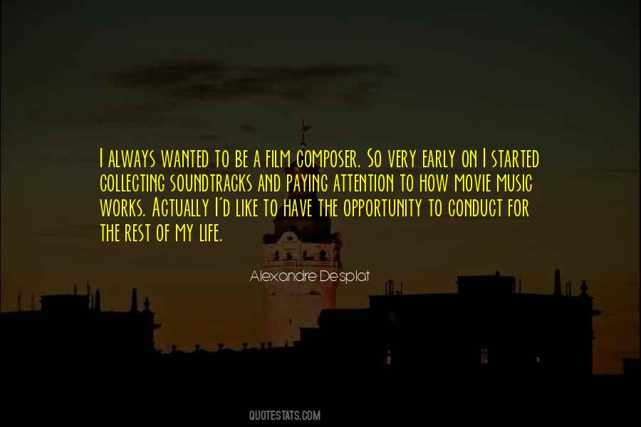 Desplat Quotes #572060