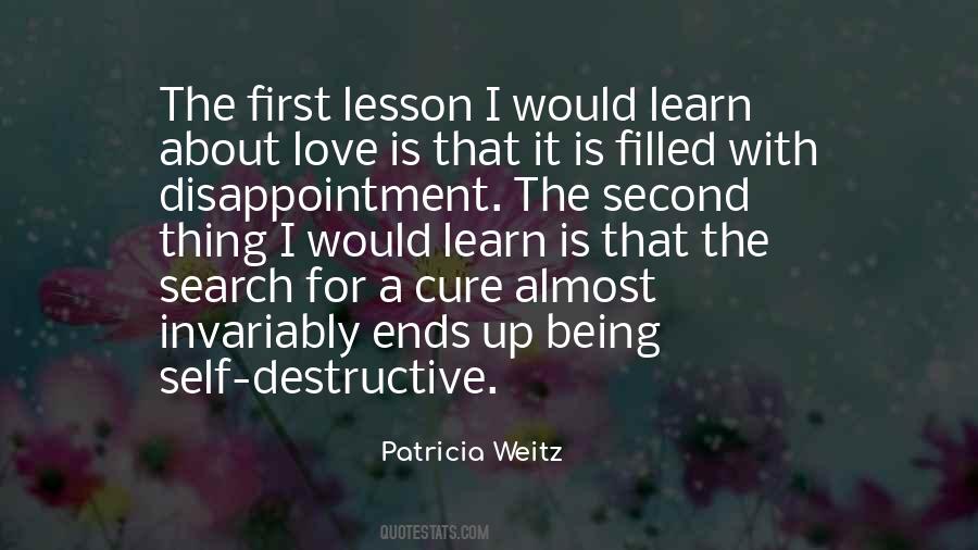Cure For Love Quotes #1547998