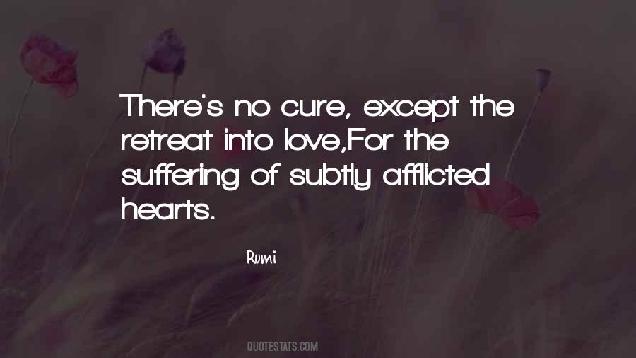 Cure For Love Quotes #306728