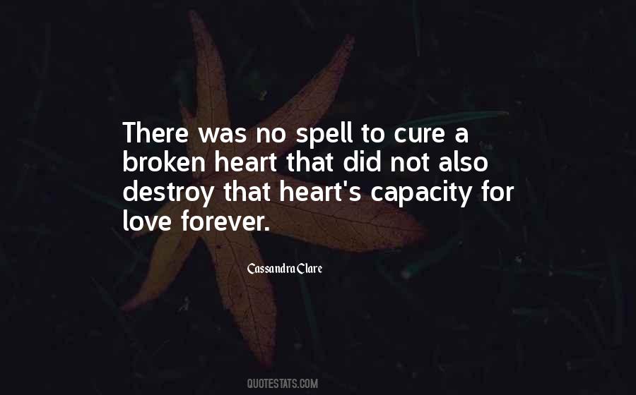 Cure For Love Quotes #893446