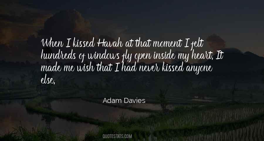 Moment We Kissed Quotes #1321601