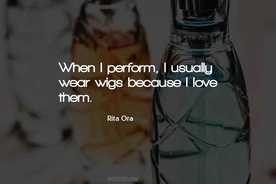 Quotes About Rita Ora #313337