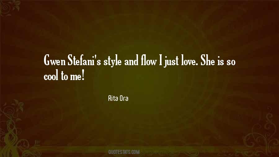 Quotes About Rita Ora #476753