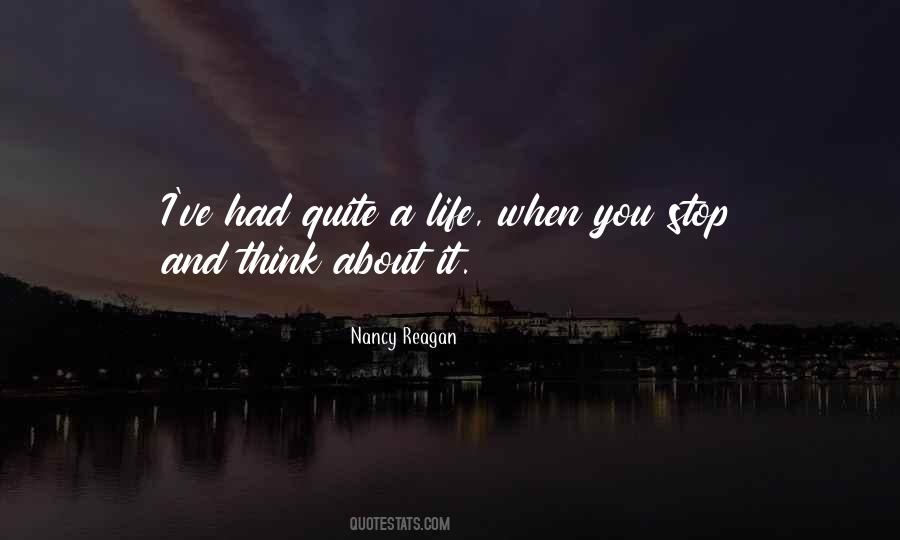 Quotes About Stop And Think #1789458