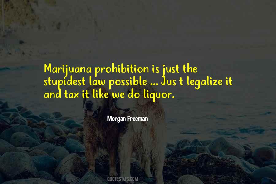 Quotes About Liquor Prohibition #409536
