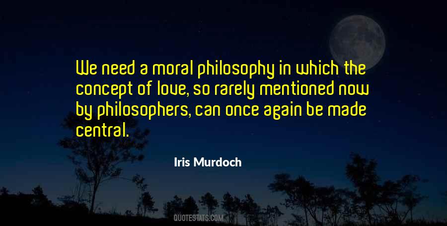 Moral Philosophy Quotes #681011