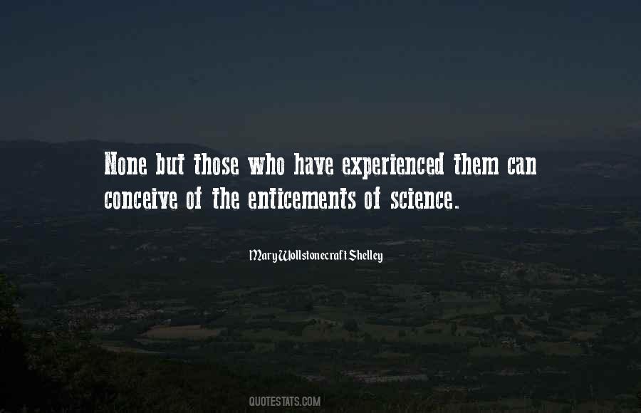 Quotes About Enticement #1861909