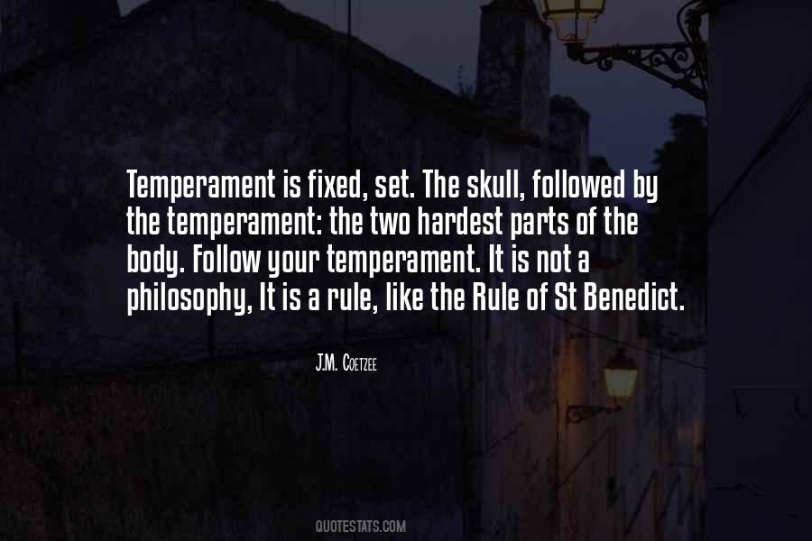 Rule Of St Benedict Quotes #1576598