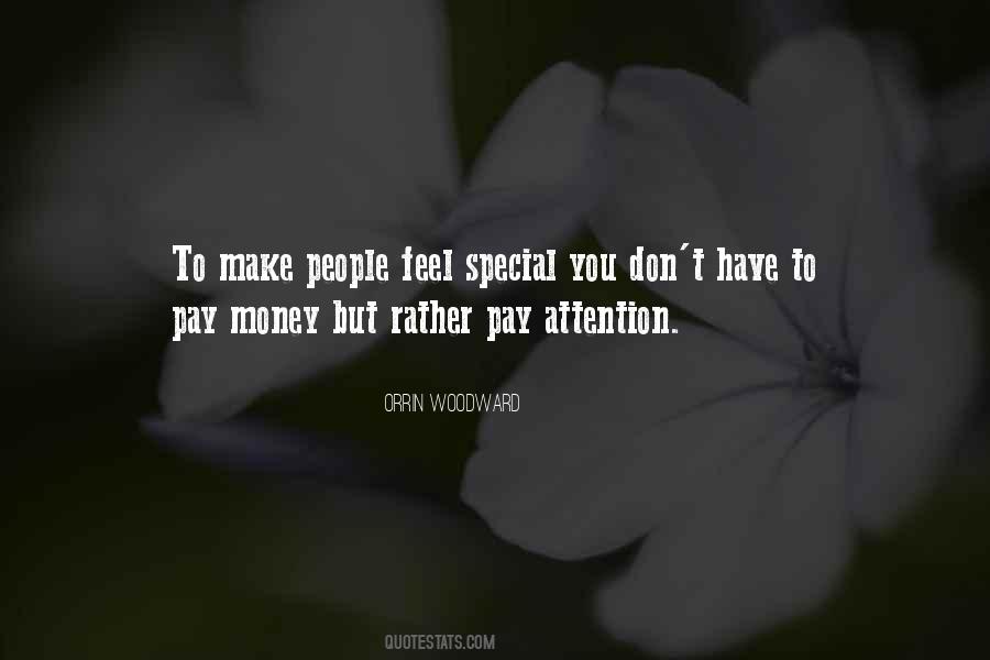 Feel Special Quotes #1585035