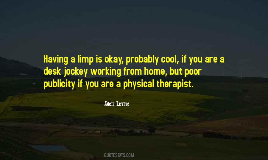 Quotes About A Physical Therapist #1130344
