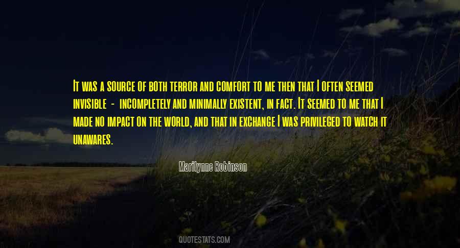 Quotes About Impact On The World #1697418