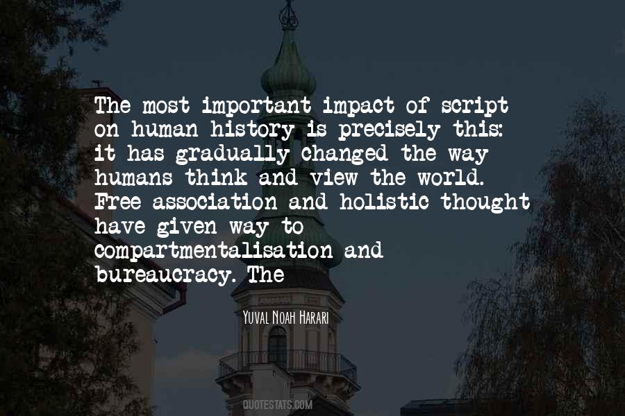 Quotes About Impact On The World #299181