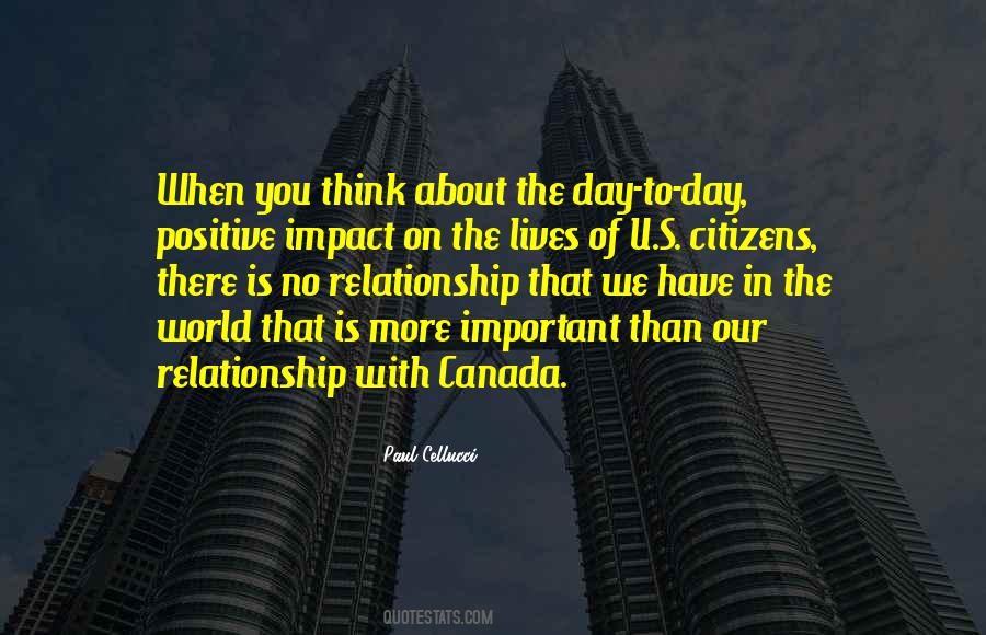 Quotes About Impact On The World #43880