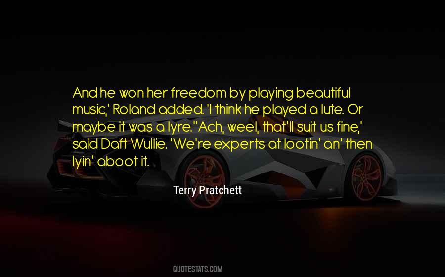 Beautiful Music Quotes #1089553