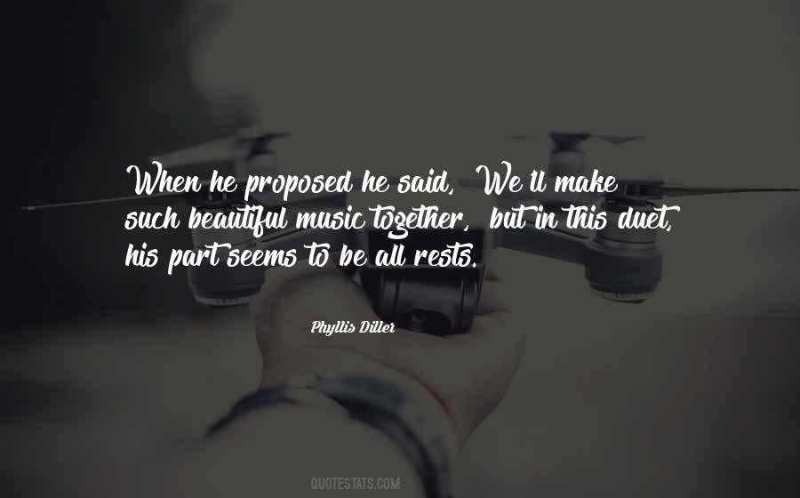 Beautiful Music Quotes #531202