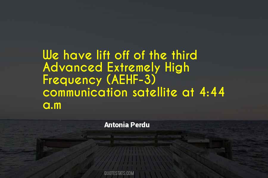 Quotes About Lift Off #1629371
