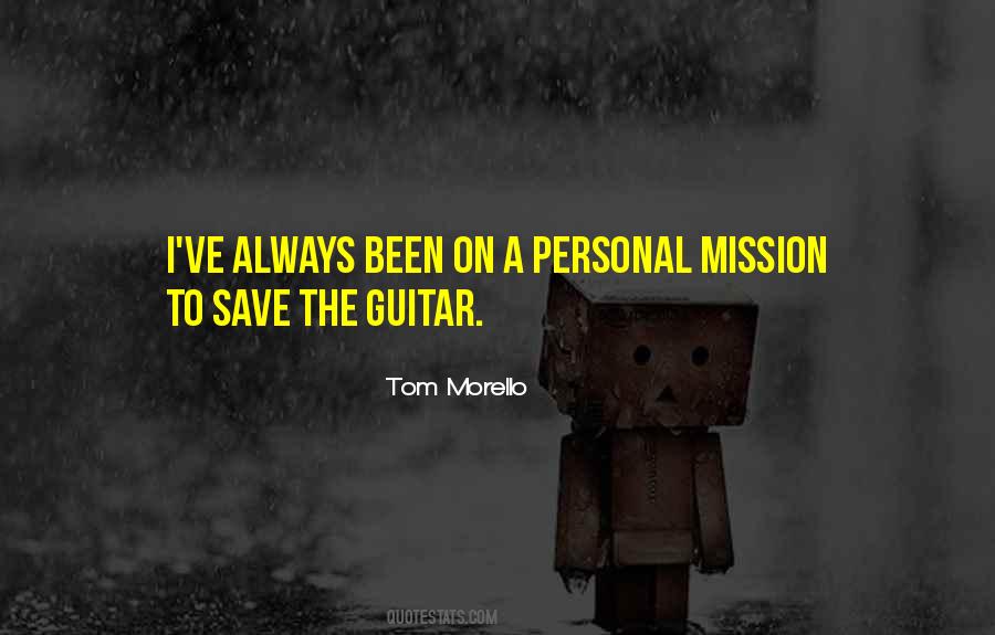 Personal Mission Quotes #1194296