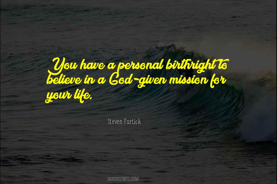 Personal Mission Quotes #678046