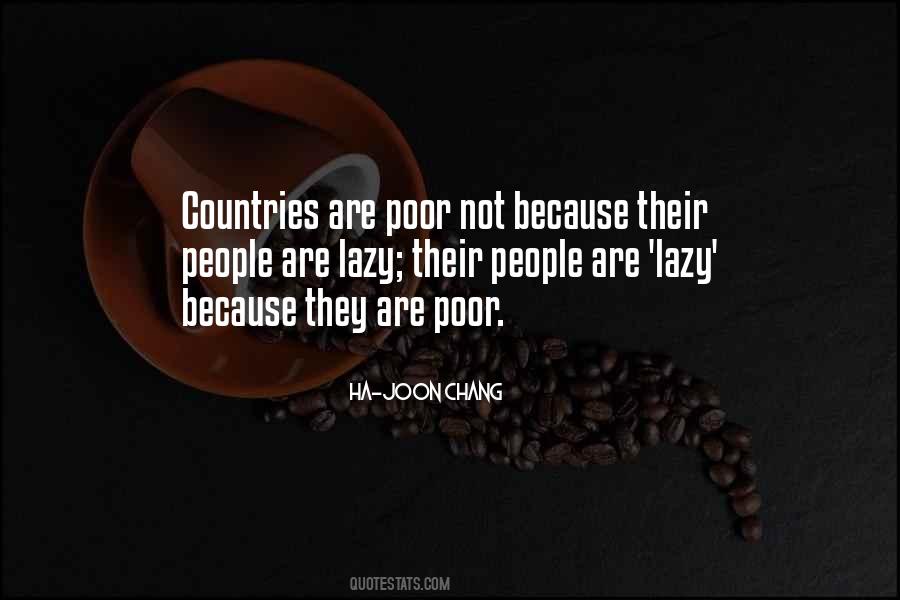 Quotes About Poor Countries #157129