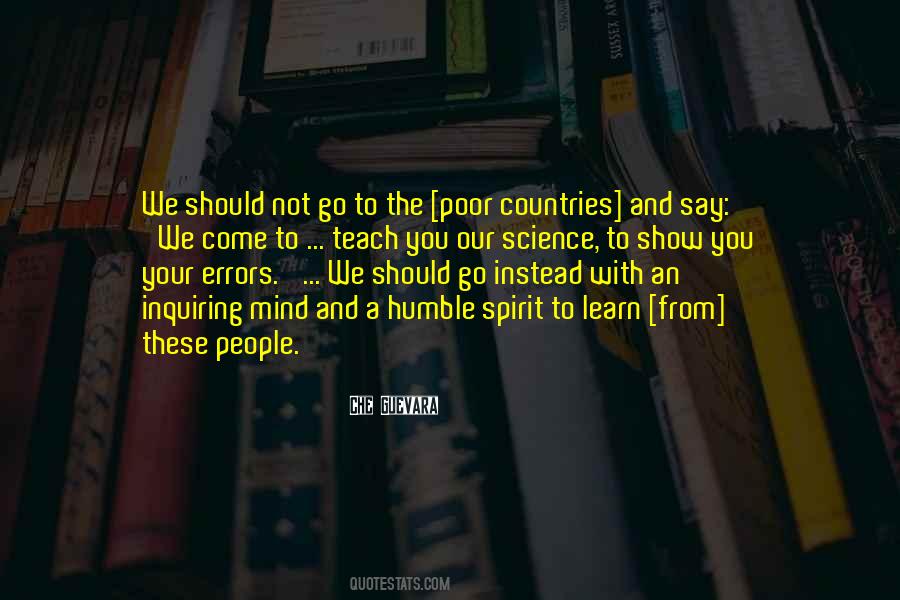 Quotes About Poor Countries #224248
