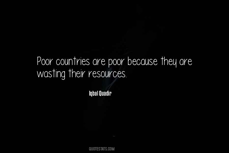 Quotes About Poor Countries #499901