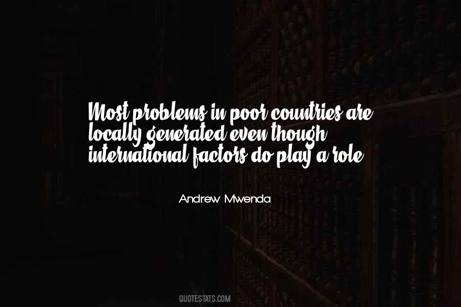 Quotes About Poor Countries #770759