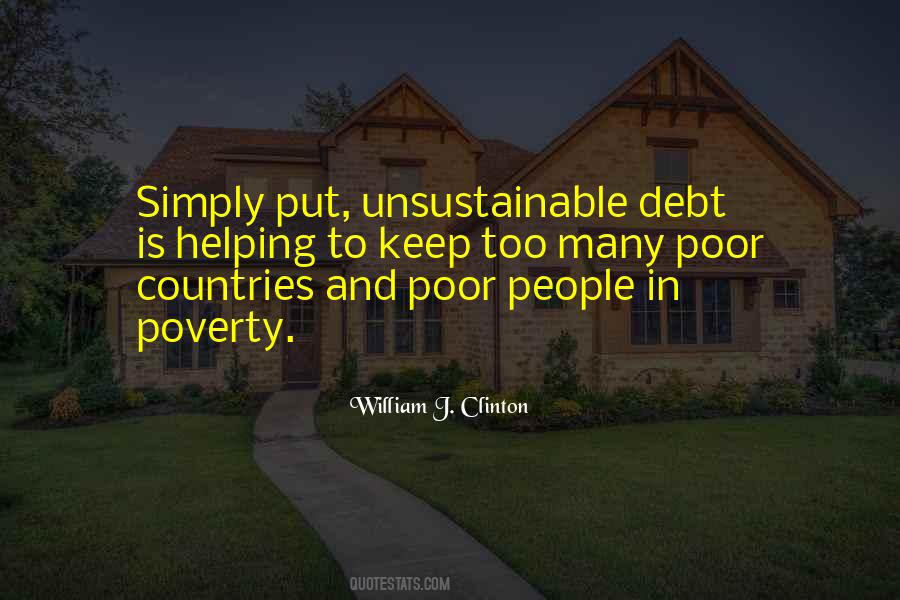 Quotes About Poor Countries #796410