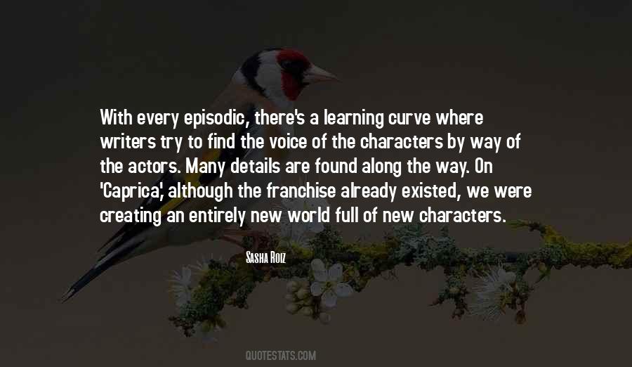Quotes About New Actors #1619940