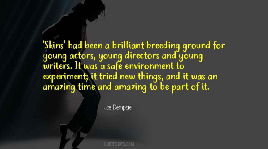Quotes About New Actors #1679455
