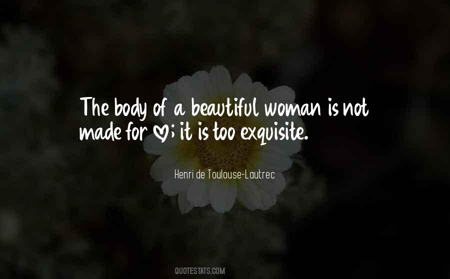 Quotes About The Body Of A Woman #293677
