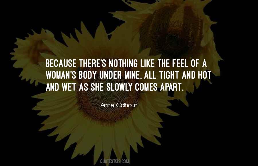 Quotes About The Body Of A Woman #784931