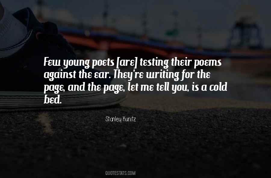 Quotes About Poets #1706076