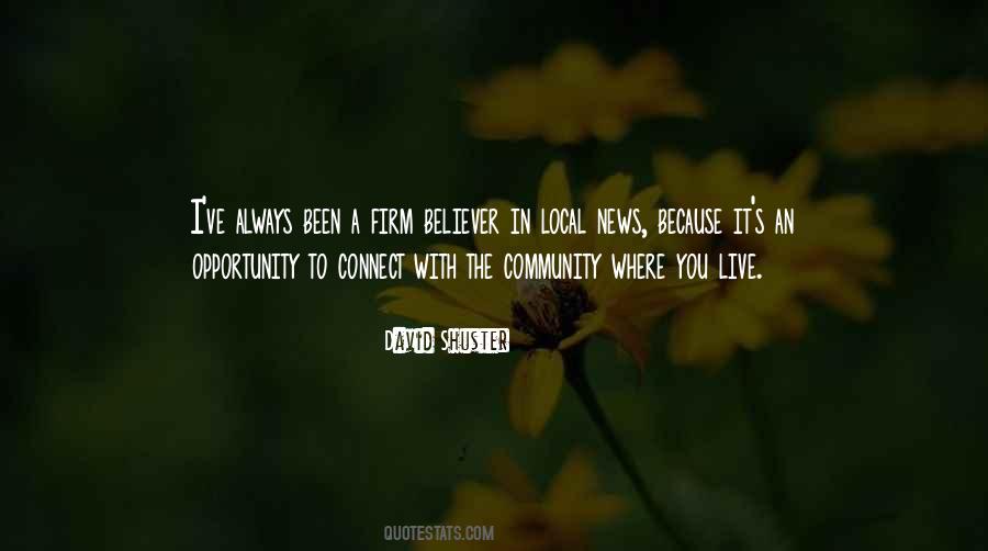 Quotes About Local Community #1054968
