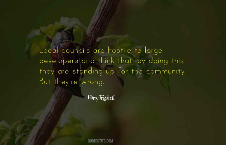 Quotes About Local Community #1326829
