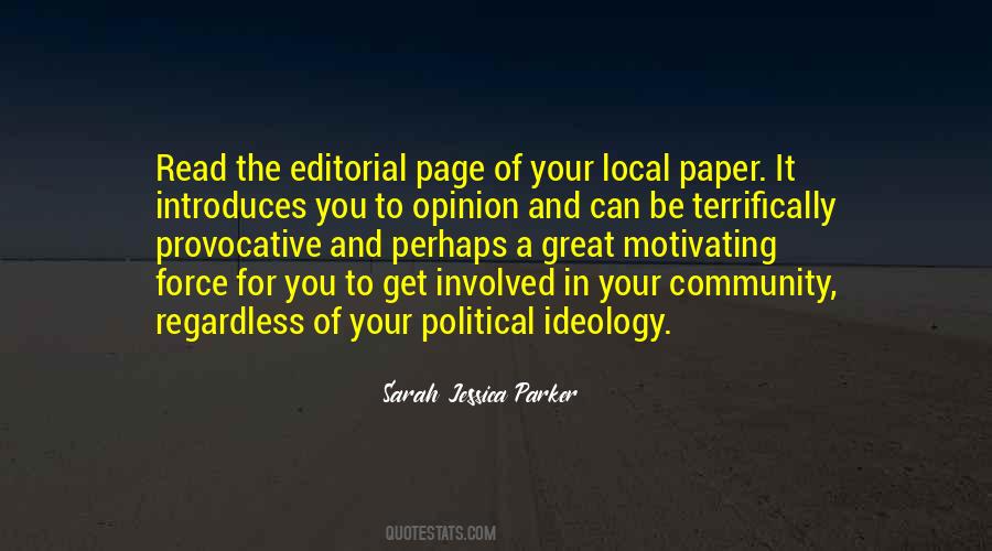 Quotes About Local Community #1731911