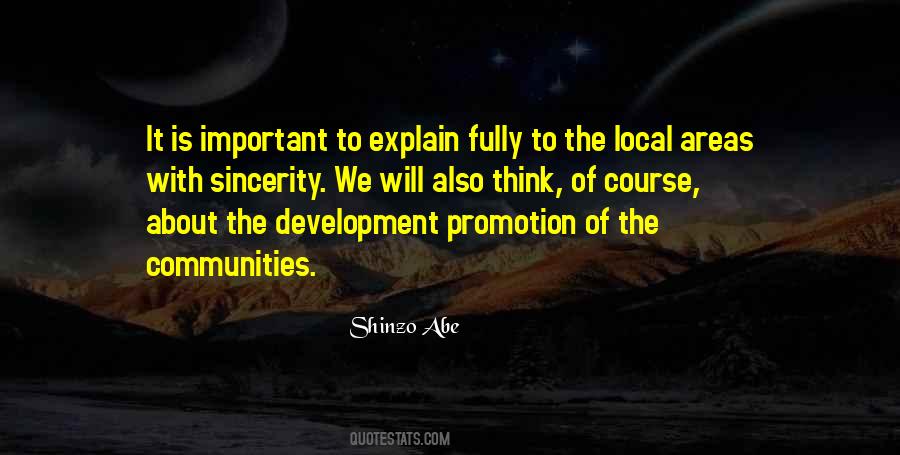 Quotes About Local Community #980041